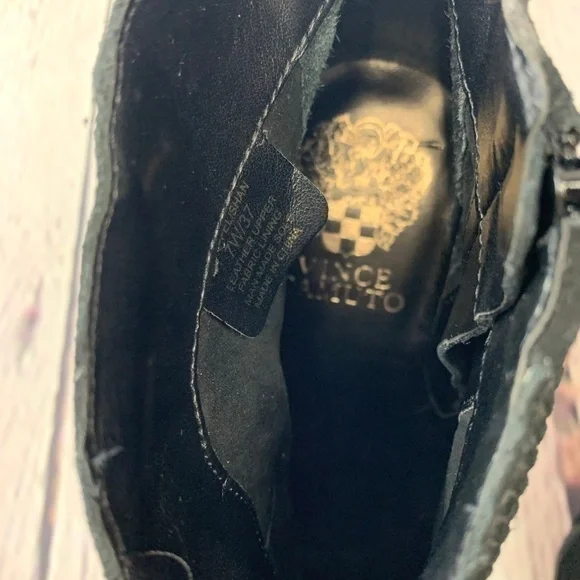 Vince Camuto Black Ankle Boots - VC-felishan - Picture 7 of 7